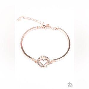 Voguish Valentine - Rose Gold Bracelet
